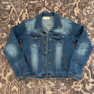 En Creme Blue Jean Jacket